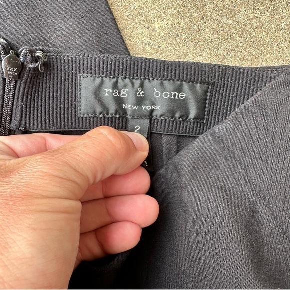 Rag & Bone Black Trousers - Picture 2 of 6